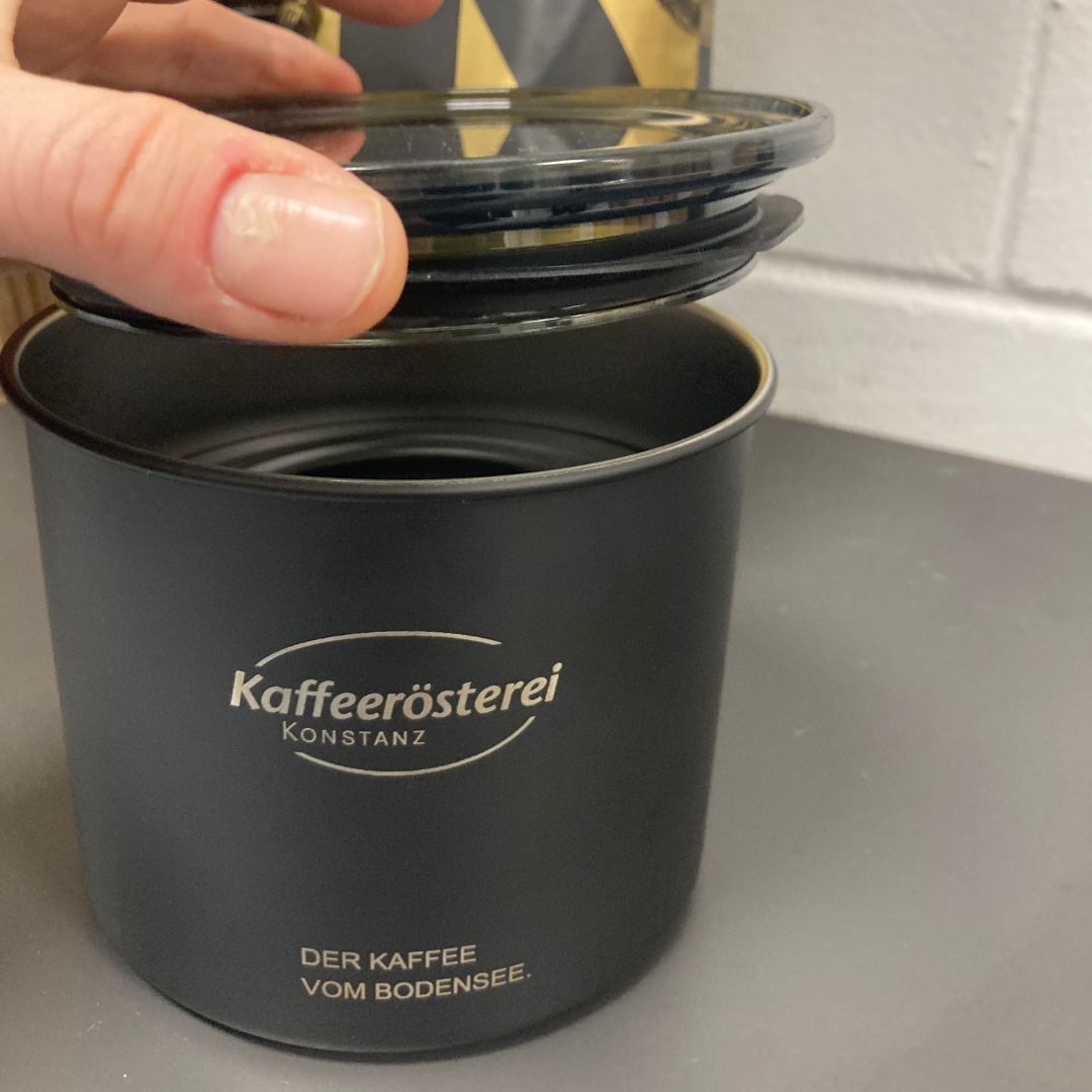 Airscape Edelstahl-Kaffeedose 