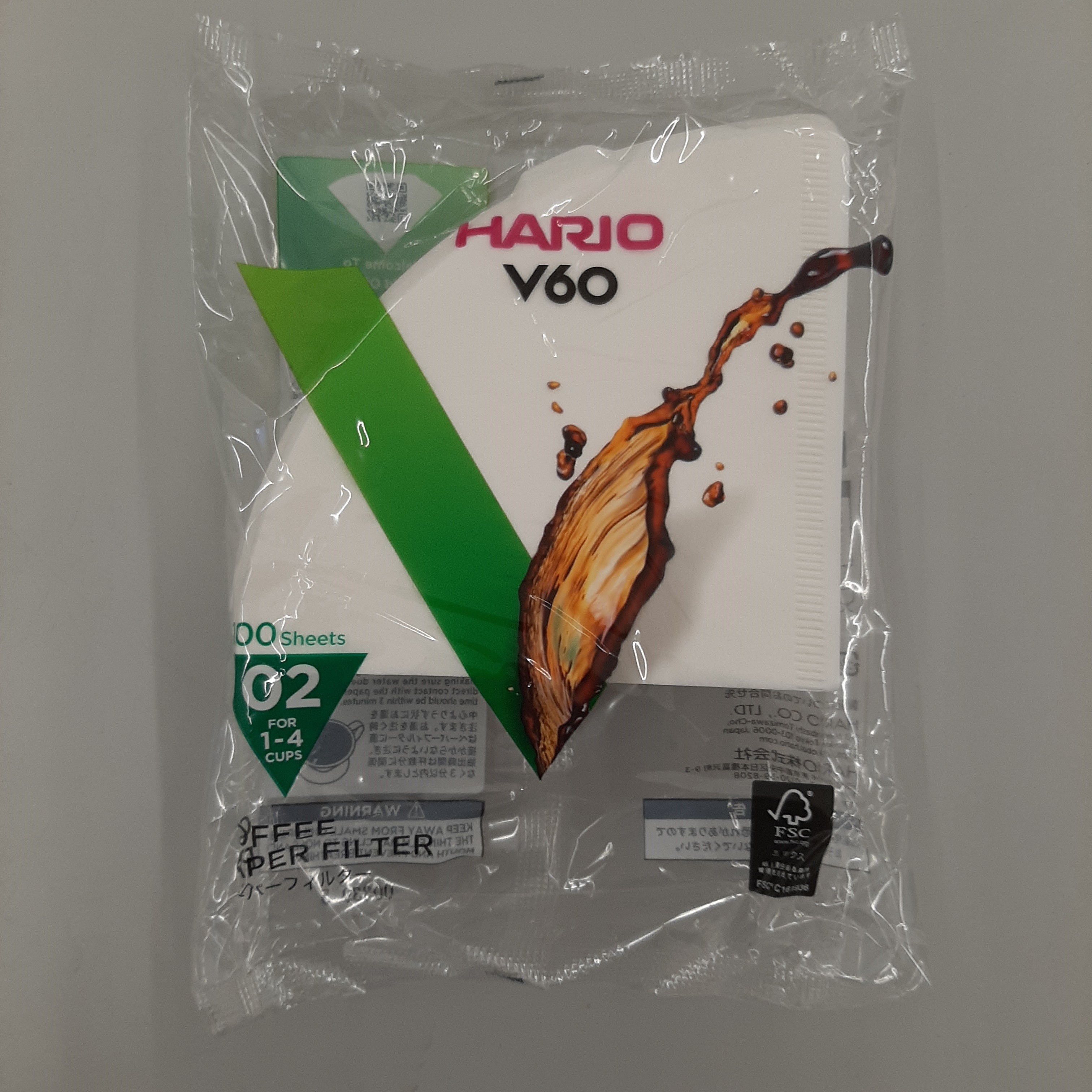 Filterpapier No.4 weiß für Moccamaster