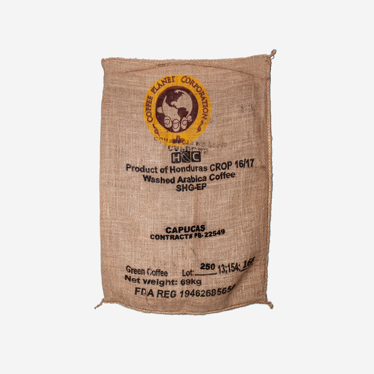 10 Kaffeesäcke, Originale aus aller Welt